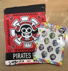 ONE PIECE STAMPEDE タオル&バッジセット