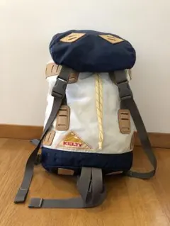 KELTY リュック　ホワイト/ネイビー　中古品