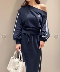 snidel UVカットワンショルスウェットプルオーバー