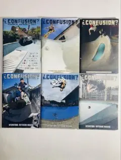 希少‼︎CONFUSION スケートボードマガジン 6冊セット skate