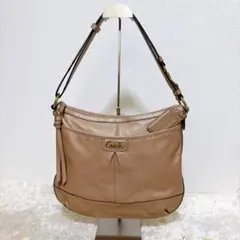 COACH パークレザー ダッフル ショルダーバッグ F19726 2way