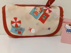 サンリオ　日焼けキティ　キティ　エコバッグ　ビーチ　ロールエコバッグのサムネイル