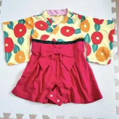 袴ロンパース　60cm