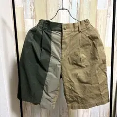 Feng Chen Wang ロゴチャーム付き ウール混ショートパンツ - メルカリ