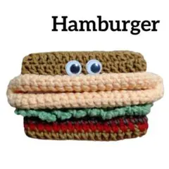 パクパクモンスター iQOSたばこケース ハンバーガー イルマワン 編み物