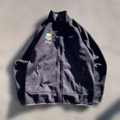 patagonia フリースジャケット XL 黒 ブラック アウトドア メンズ