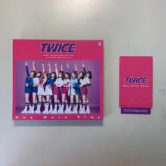 TWICE OneMoreTime  初回限定盤A 値下げ中トレカ CD+DVD