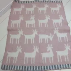 KLIPPAN クリッパン ラムウールブランケット 65x90cm