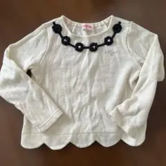 メゾピアノ　子供服　シンプルなカットソー120㎝