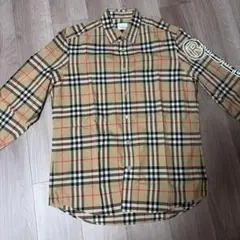 BURBERRY ノバチェック 長袖シャツ ロゴプリントのサムネイル