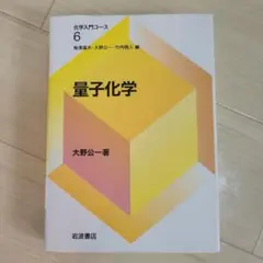 量子化学　大野公一　岩波書店