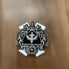 卒業式 入学式 エンブレム ブローチ リボン付き