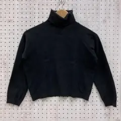 DKNY JEANS レトロ ラグジュアリーモード 古着 タートルネックトップス