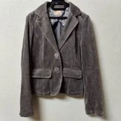 限定価格　iimk ベロアテーラードジャケット　サイズ38