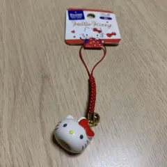 ハローキティ 鈴付きストラップ - メルカリ