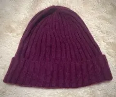 【美品】UNIQLO＋J カシミヤ100%ビーニー