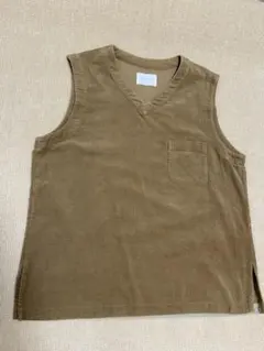 アーバンリサーチ　コーデュロイ Vネック ベスト