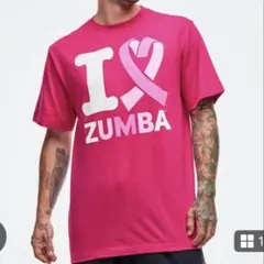 ZUMBA 半袖 Tシャツ ピンクのサムネイル