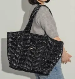 ★即日配送★新品NEUNAトートバッグ　ブラックのサムネイル