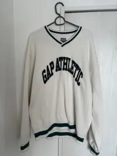 GAP Vネックトレーナー Lサイズ クリーム