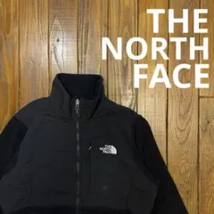 【THE NORTH FACE ザノースフェイス】デナリジャケット 刺繍ロゴ 黒