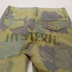 ヒステリックミニ140長ズボンカモフラ迷彩ヒスミニちゃん綿パンツ