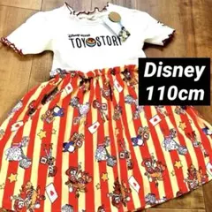 【新品】110 トイストーリー ワンピース 半袖 ディズニーのサムネイル