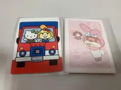 どう森 あつ森 amiiboカード サンリオ シール