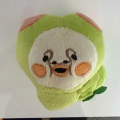 こびとづかん　くだものといっしょ　マスコット　タグつき