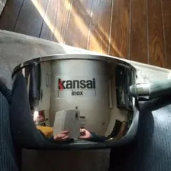未使用片手鍋 KANSAI 18cm 3層構造のサムネイル