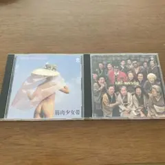 仏陀LとSISTER STRAWBERRY 筋肉少女帯　アルバム2枚セット