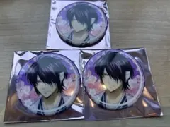 高杉晋助　マーブル缶バッジ　銀魂日和