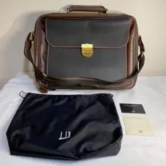 【レア】ダンヒル ビジネスバッグ 2way ショルダーバッグ ヴィンテージのサムネイル