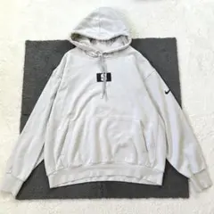 ナイキ/XXL/グレー/プルオーバーパーカー/裏起毛/ビッグシルエット