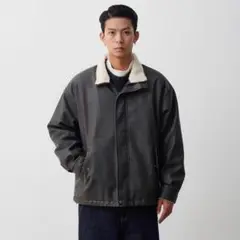新品 BUTTBILL ボアフリースPUレザージャケット B3413 Mサイズ