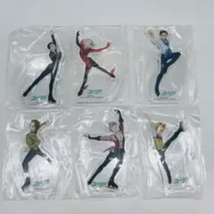 ユーリ!!! on ICE　Amazon全巻購入特典 アクリルスタンド6点セット ユーリ!!! on ICE Amazon全巻購入特典 アクリルスタンド6点セット