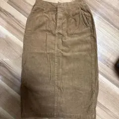 タイトスカート コーデュロイ