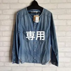 新品　mansart 定価¥1万4850円　長袖シャツ　デニム　スコットクラブのサムネイル