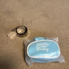 せ*ら様 Hello My Besty ポーチと銀テープ