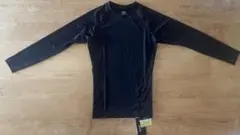 TIGORA ティゴラ 新品・未使用　 長袖アンダーシャツ　M　黒　クルーネック