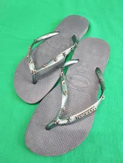 Havaianas ビーチサンダル スタッズ ハワイアナス 24.0 ネイビーのサムネイル
