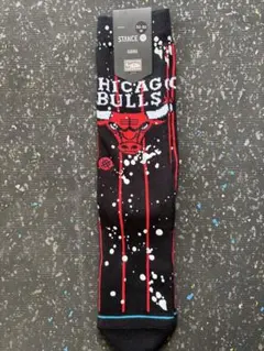 新品　STANCE シカゴブルズ ソックス Lサイズのサムネイル