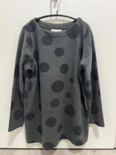 セルフサービス　水玉　トップス　カットソー　M