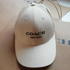 値下げ不可★コーチ★ベースボールキャップ★野球帽子★新品、タグ付き