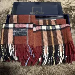 【新品未使用】ロフテー ひざ掛け ブランケット ウール100% イギリス製