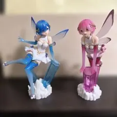 【ラウンドワン限定】リゼロ　フィギュア　ジュエルプリンセス　レム　2体セット