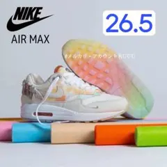 【新品26.5cm】NIKE｜W エアマックス１'87｜ホワイト/ペイズリー柄のサムネイル