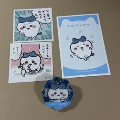 ハチワレ ちいかわ キラキラクリップ シール デコステッカー セット