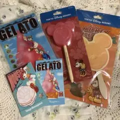 東京ディズニーリゾート【パークフードグッズ5点おまとめ】アイスバーメモ 匿名発送