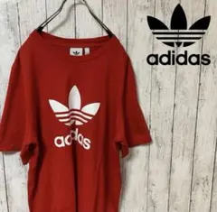 adidas アディダスオリジナルス Tシャツ 赤 2XO